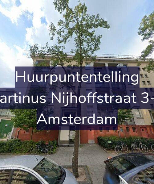 Foto gevel Huurpuntentelling voor Martinus Nijhoffstraat 3-H, Amsterdam