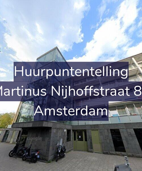 Foto gevel Huurpuntentelling voor Martinus Nijhoffstraat 82, Amsterdam