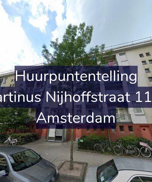 Foto gevel Huurpuntentelling voor Martinus Nijhoffstraat 11-H, Amsterdam