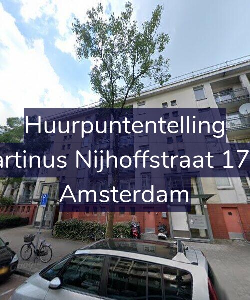 Foto gevel Huurpuntentelling voor Martinus Nijhoffstraat 17-H, Amsterdam