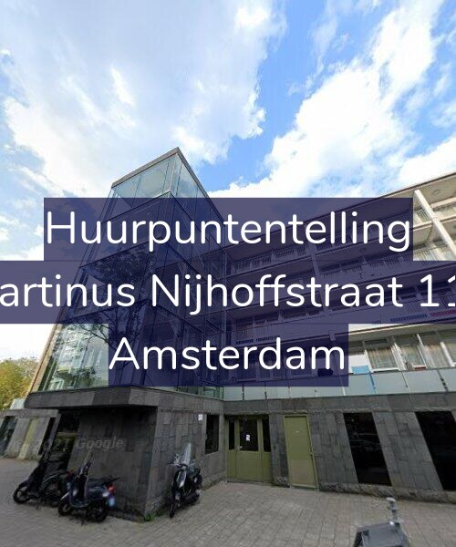 Foto gevel Huurpuntentelling voor Martinus Nijhoffstraat 116, Amsterdam