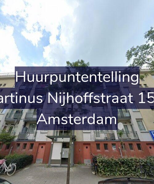 Foto gevel Huurpuntentelling voor Martinus Nijhoffstraat 15-1, Amsterdam