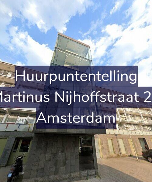 Foto gevel Huurpuntentelling voor Martinus Nijhoffstraat 28, Amsterdam