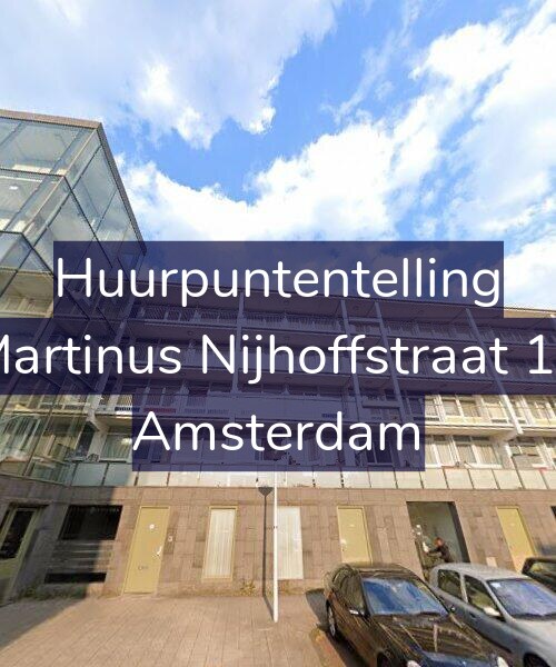 Foto gevel Huurpuntentelling voor Martinus Nijhoffstraat 12, Amsterdam
