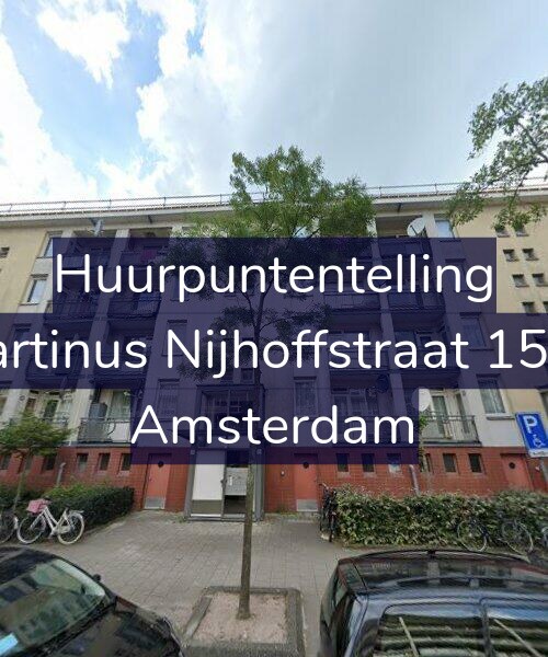 Foto gevel Huurpuntentelling voor Martinus Nijhoffstraat 15-H, Amsterdam