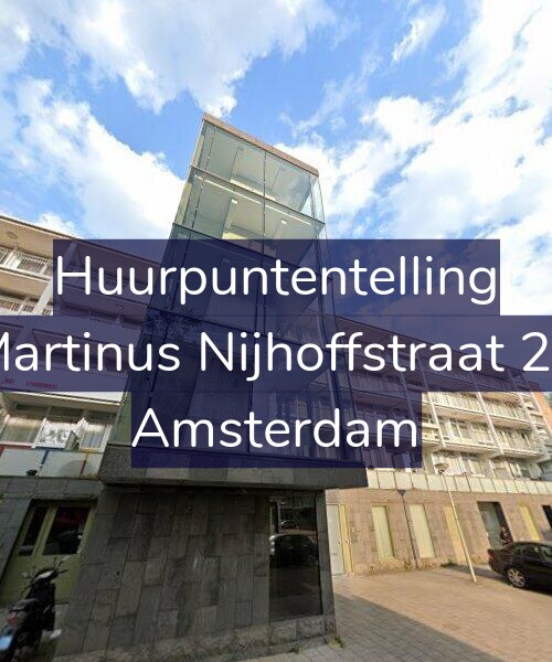 Foto gevel Huurpuntentelling voor Martinus Nijhoffstraat 22, Amsterdam