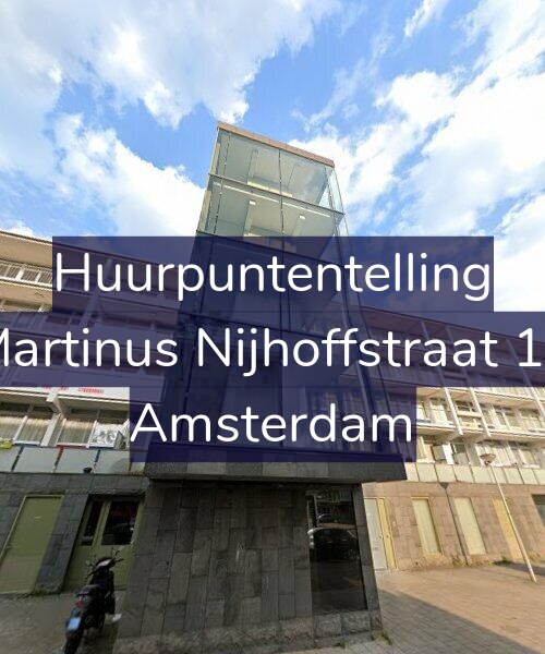 Foto gevel Huurpuntentelling voor Martinus Nijhoffstraat 16, Amsterdam