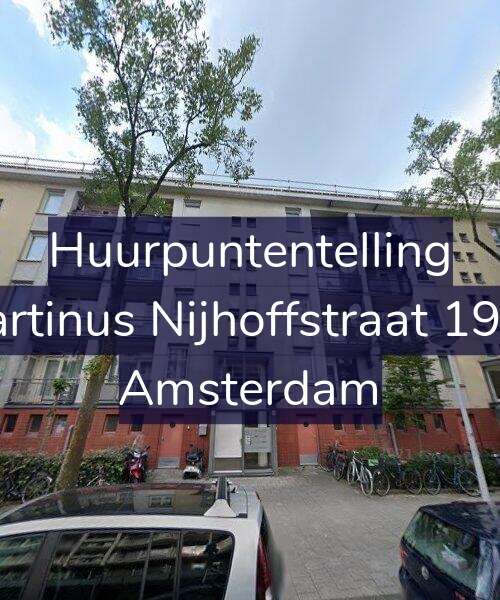 Foto gevel Huurpuntentelling voor Martinus Nijhoffstraat 19-H, Amsterdam