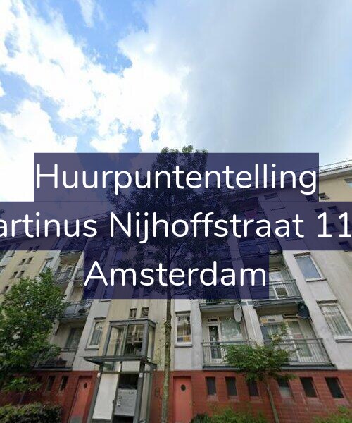 Foto gevel Huurpuntentelling voor Martinus Nijhoffstraat 11-2, Amsterdam