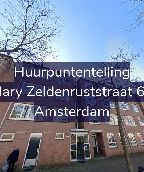 Foto gevel Huurpuntentelling voor Mary Zeldenruststraat 64, Amsterdam