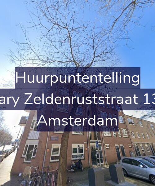 Foto gevel Huurpuntentelling voor Mary Zeldenruststraat 138, Amsterdam