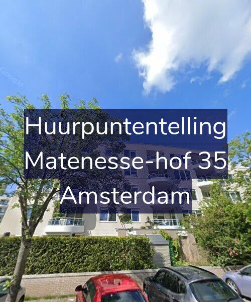Foto gevel Huurpuntentelling voor Matenesse-hof 35, Amsterdam