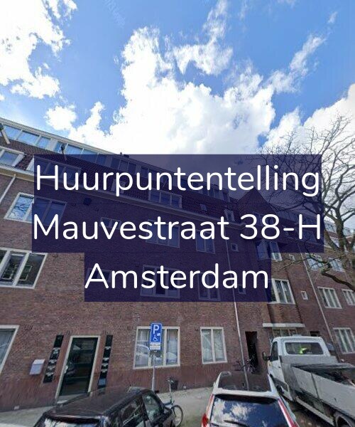 Foto gevel Huurpuntentelling voor Mauvestraat 38-H, Amsterdam