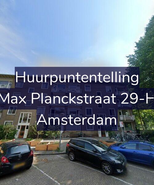 Foto gevel Huurpuntentelling voor Max Planckstraat 29-H, Amsterdam
