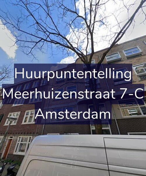 Foto gevel Huurpuntentelling voor Meerhuizenstraat 7-C, Amsterdam