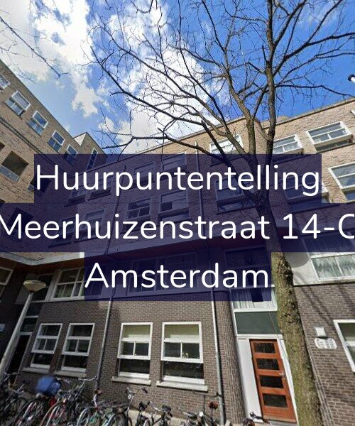 Foto gevel Huurpuntentelling voor Meerhuizenstraat 14-C, Amsterdam