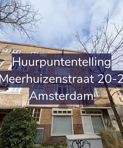 Foto gevel Huurpuntentelling voor Meerhuizenstraat 20-2, Amsterdam