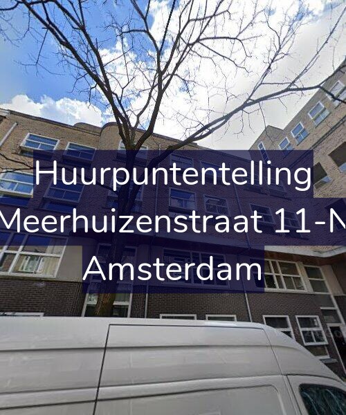 Foto gevel Huurpuntentelling voor Meerhuizenstraat 11-N, Amsterdam