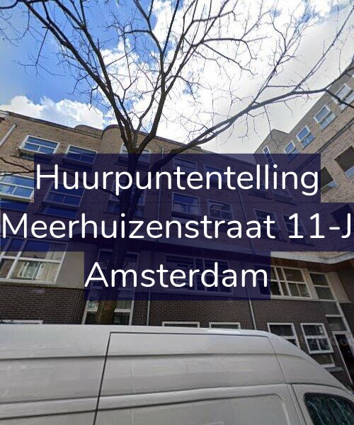 Foto gevel Huurpuntentelling voor Meerhuizenstraat 11-J, Amsterdam