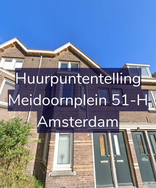 Foto gevel Huurpuntentelling voor Meidoornplein 51-H, Amsterdam