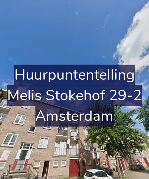 Foto gevel Huurpuntentelling voor Melis Stokehof 29-2, Amsterdam