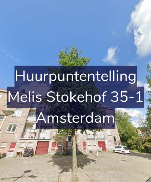 Foto gevel Huurpuntentelling voor Melis Stokehof 35-1, Amsterdam