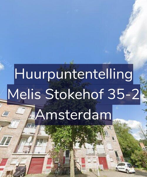 Foto gevel Huurpuntentelling voor Melis Stokehof 35-2, Amsterdam