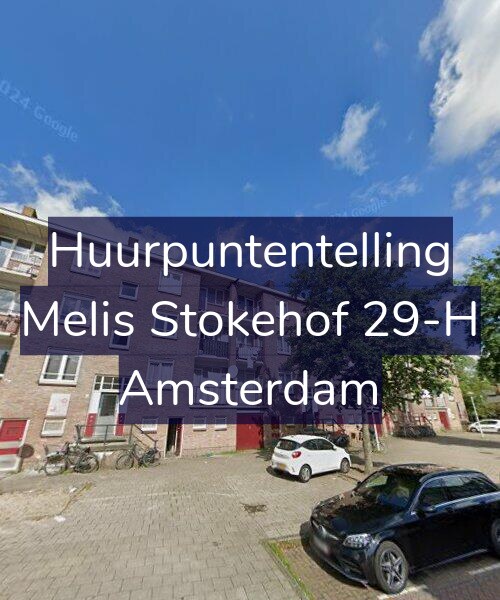 Foto gevel Huurpuntentelling voor Melis Stokehof 29-H, Amsterdam