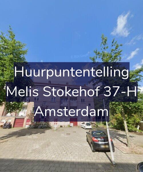 Foto gevel Huurpuntentelling voor Melis Stokehof 37-H, Amsterdam