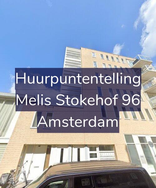 Foto gevel Huurpuntentelling voor Melis Stokehof 96, Amsterdam