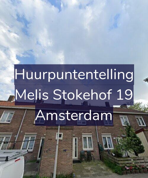 Foto gevel Huurpuntentelling voor Melis Stokehof 19, Amsterdam
