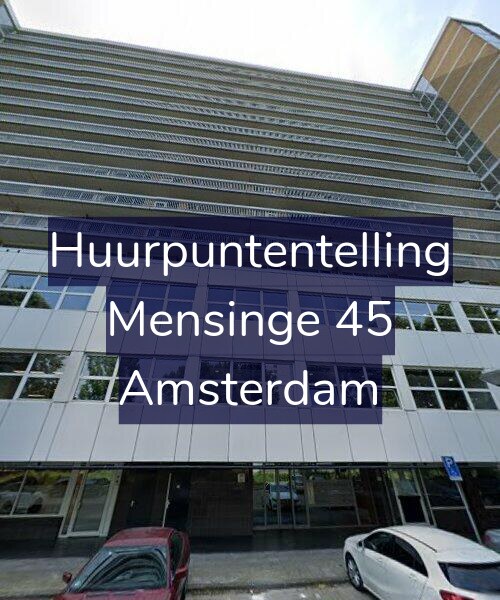 Foto gevel Huurpuntentelling voor Mensinge 45, Amsterdam