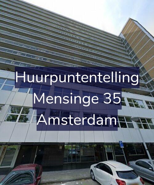 Foto gevel Huurpuntentelling voor Mensinge 35, Amsterdam