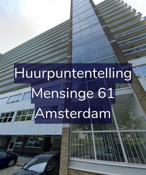 Foto gevel Huurpuntentelling voor Mensinge 61, Amsterdam
