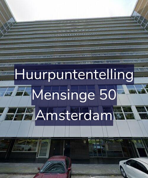 Foto gevel Huurpuntentelling voor Mensinge 50, Amsterdam