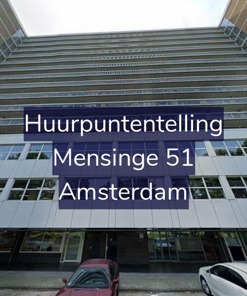 Foto gevel Huurpuntentelling voor Mensinge 51, Amsterdam