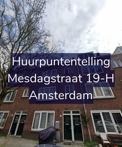 Foto gevel Huurpuntentelling voor Mesdagstraat 19-H, Amsterdam