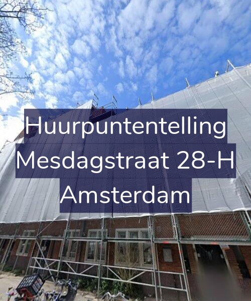 Foto gevel Huurpuntentelling voor Mesdagstraat 28-H, Amsterdam