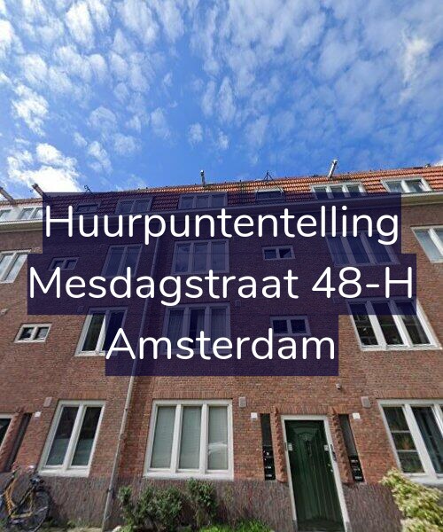 Foto gevel Huurpuntentelling voor Mesdagstraat 48-H, Amsterdam