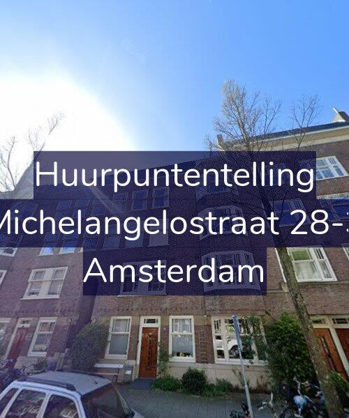 Foto gevel Huurpuntentelling voor Michelangelostraat 28-3, Amsterdam