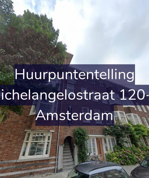 Foto gevel Huurpuntentelling voor Michelangelostraat 120-2, Amsterdam