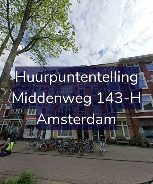 Foto gevel Huurpuntentelling voor Middenweg 143-H, Amsterdam