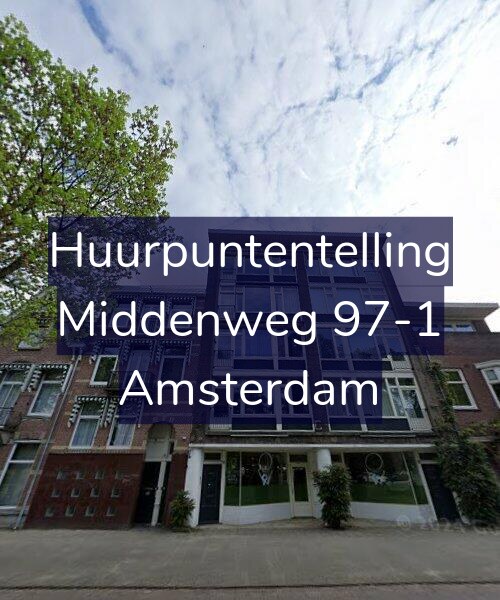 Foto gevel Huurpuntentelling voor Middenweg 97-1, Amsterdam