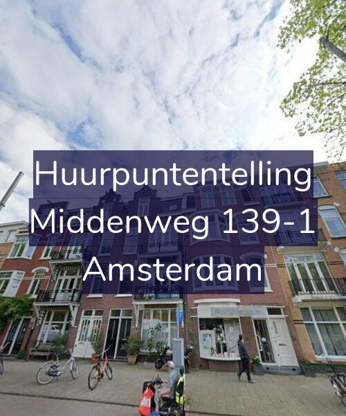 Foto gevel Huurpuntentelling voor Middenweg 139-1, Amsterdam