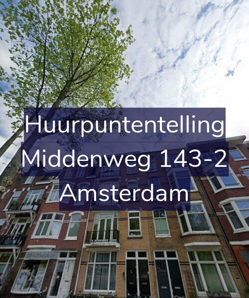 Foto gevel Huurpuntentelling voor Middenweg 143-2, Amsterdam