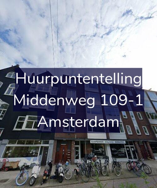 Foto gevel Huurpuntentelling voor Middenweg 109-1, Amsterdam