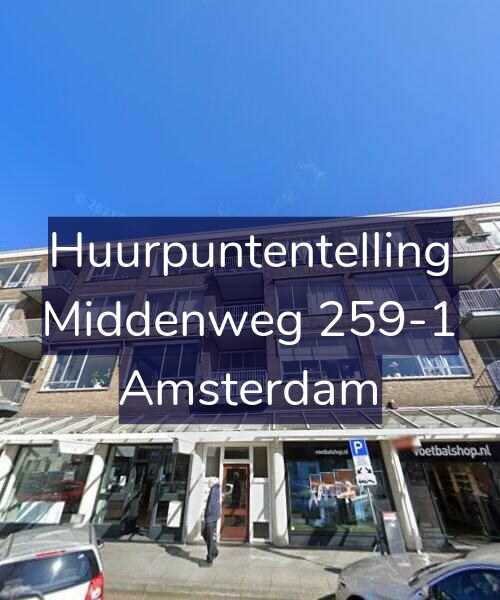 Foto gevel Huurpuntentelling voor Middenweg 259-1, Amsterdam
