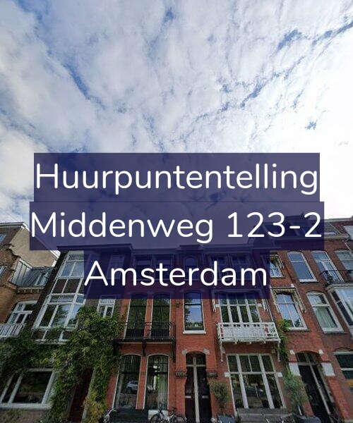 Foto gevel Huurpuntentelling voor Middenweg 123-2, Amsterdam