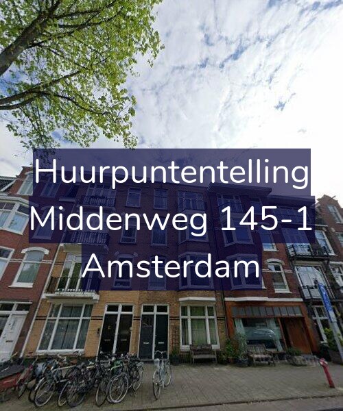 Foto gevel Huurpuntentelling voor Middenweg 145-1, Amsterdam