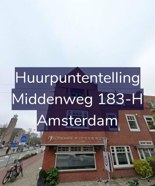 Foto gevel Huurpuntentelling voor Middenweg 183-H, Amsterdam